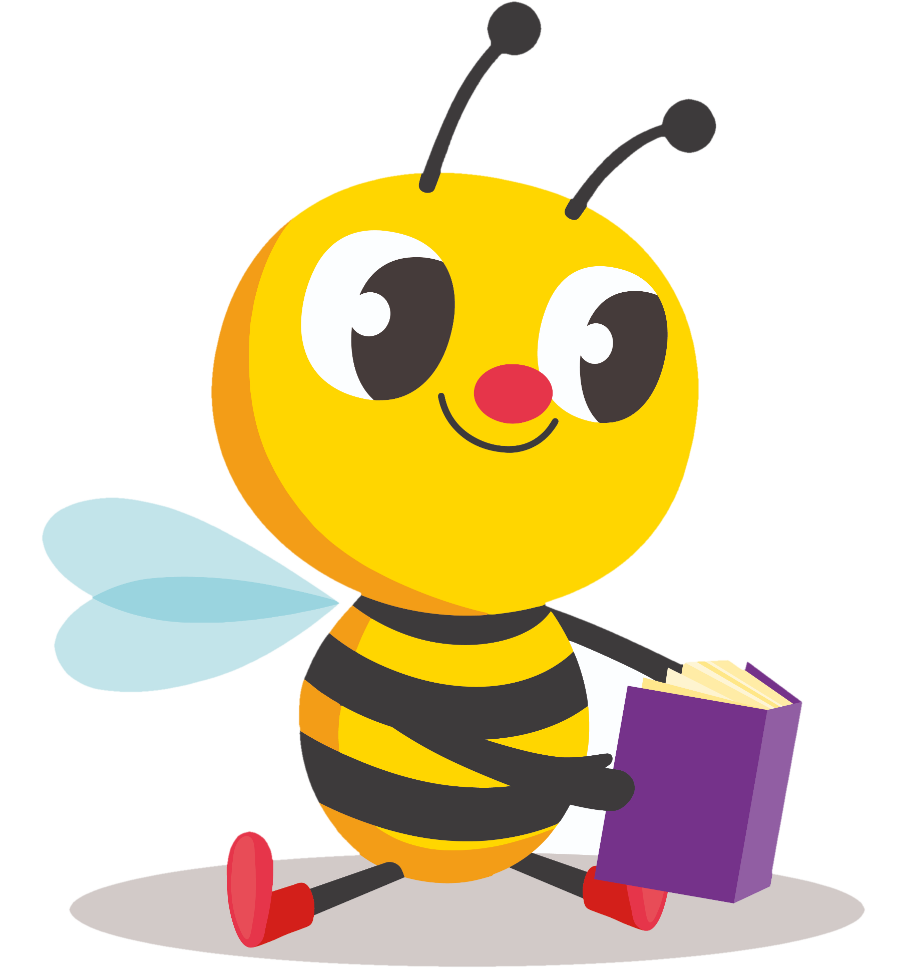 Reading Buzz character for helping children cope with transitions